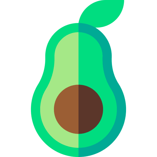 Avocado vegetarian fruit avocado icon