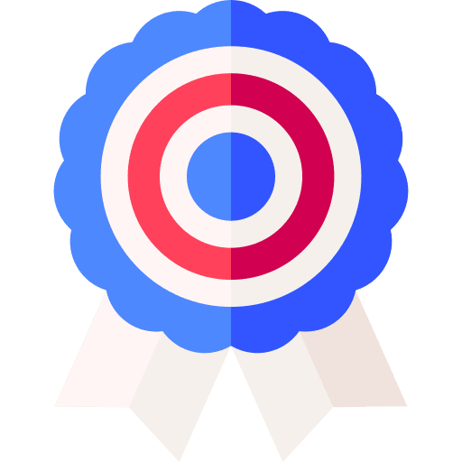 Prize ribbon prize medal icon