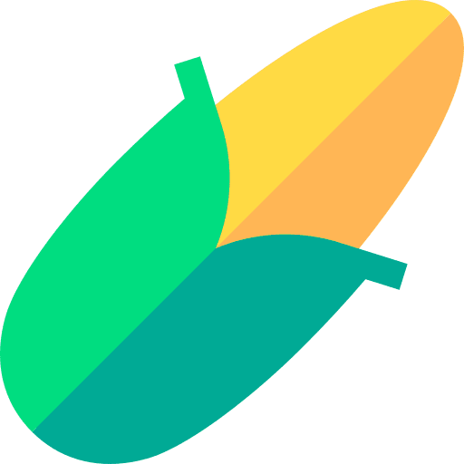 Corn cereal food healthy food icon Corn cereal food healthy food icon
