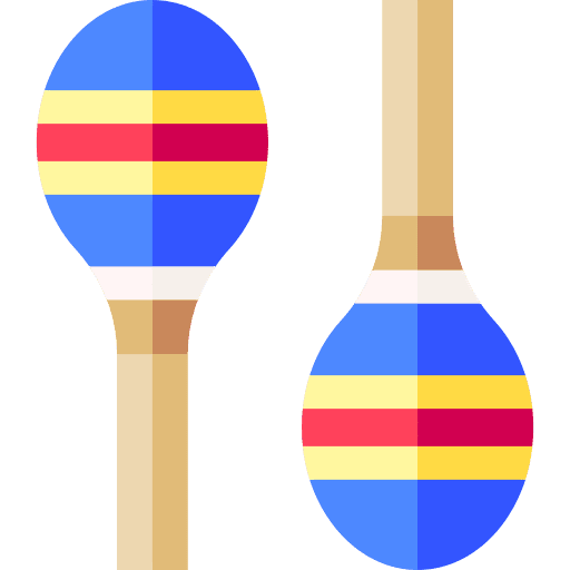 Maracas orchestra musical instrument maracas icon Maracas orchestra musical instrument maracas icon