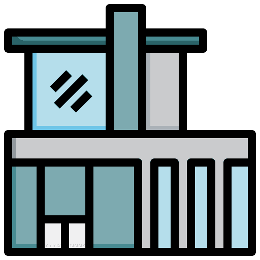 Modern house holiday holidays modern icon