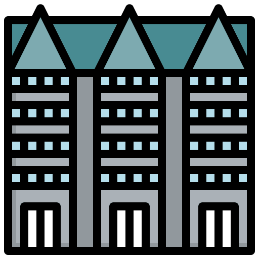 Mansion house home real estate icon Mansion house home real estate icon