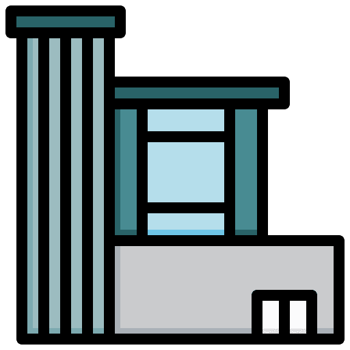 Mansion house real estate buildings icon Mansion house real estate buildings icon