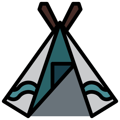 Teepee native native american tribal tent icon Teepee native native american tribal tent icon