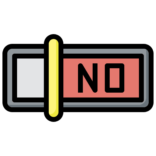 No vote no voting no icon No vote no voting no icon