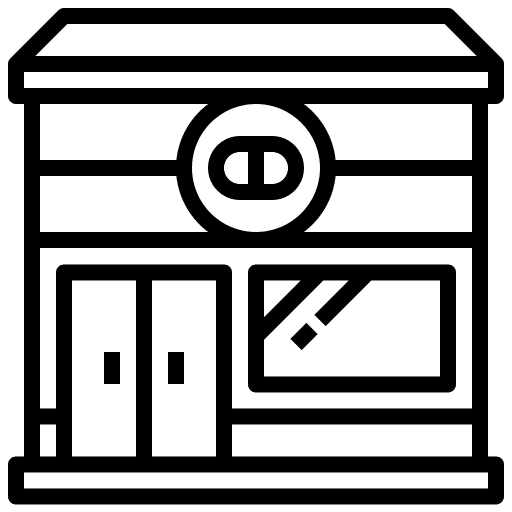Pharmacy dispensary medication drugstore icon Pharmacy dispensary medication drugstore icon