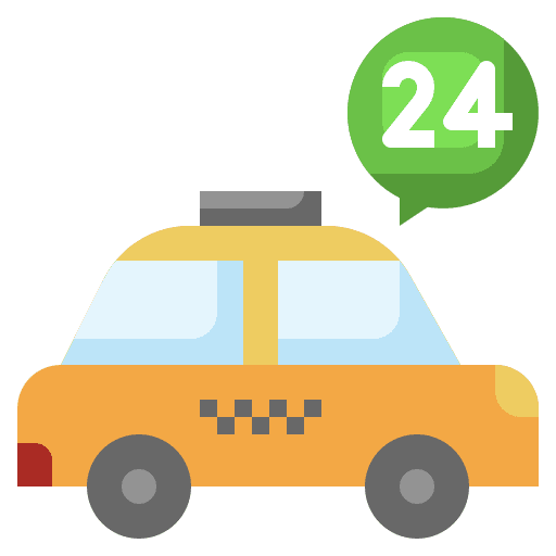 Taxi automobile transportation travel icon Taxi automobile transportation travel icon