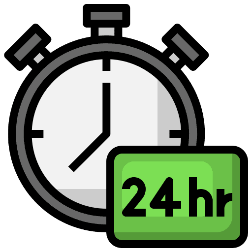 Alarm alarm time and date 24 hours icon Alarm alarm time and date 24 hours icon