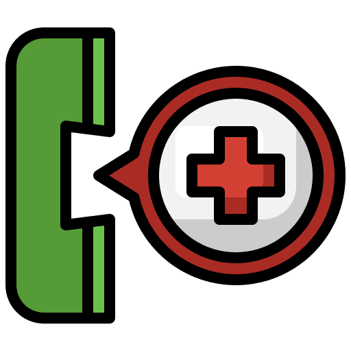 Hotline time communications phone icon Hotline time communications phone icon