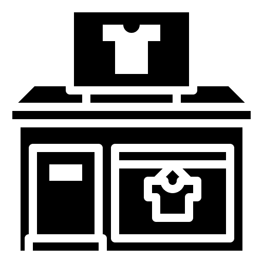 Clothing shop shop fashion store icon Clothing shop shop fashion store icon