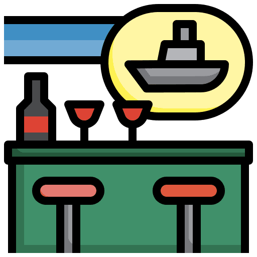 Lounge food and restaurant seats waiting room icon Lounge food and restaurant seats waiting room icon