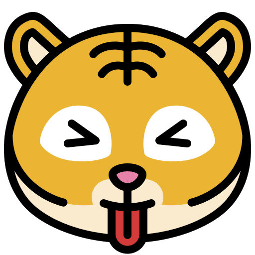 Playful emoji animal smileys icon Playful emoji animal smileys icon