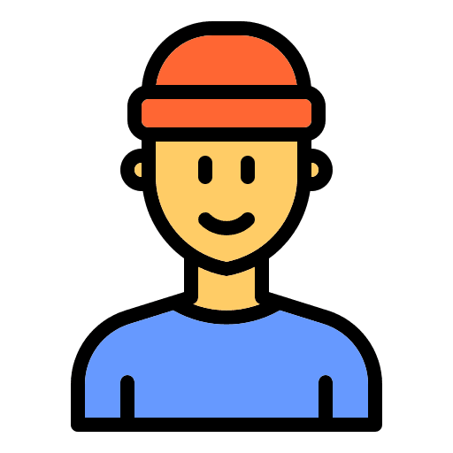 Man boy person user icon Man boy person user icon