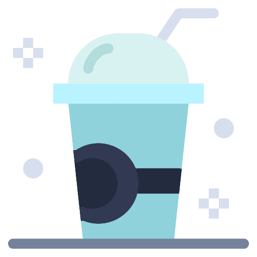 Milkshake smoothie plastic cup beverage icon Milkshake smoothie plastic cup beverage icon