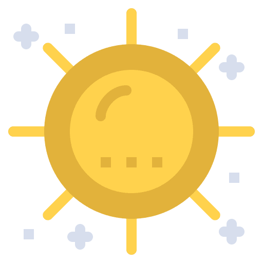 Sun warm weather haw weather icon Sun warm weather haw weather icon