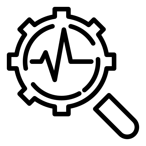 Diagnostic construction and tools car service icon