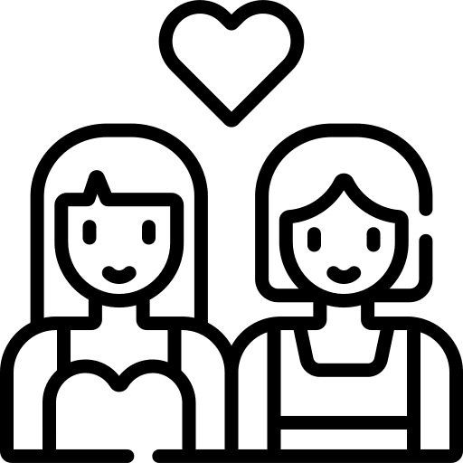 Couple proposal propose in love icon