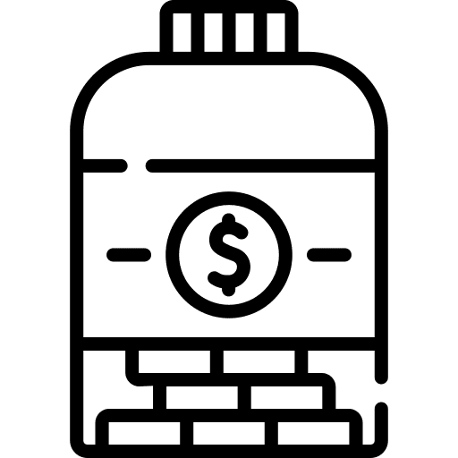 Savings money savings stock market icon Savings money savings stock market icon