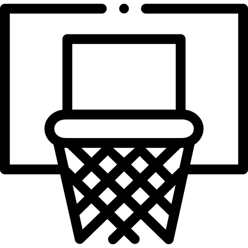 Basketball hoop basketball court sports sports and competition icon