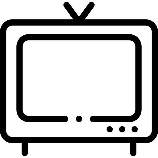 Tv screen technology tv television icon
