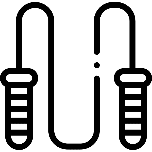 Skipping rope sports and competition exercise skipping rope icon Skipping rope sports and competition exercise skipping rope icon