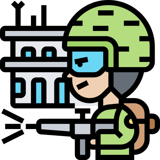 Battle miscellaneous military rifle icon