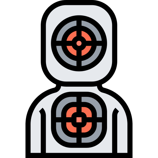 Target army shooting target sniper icon Target army shooting target sniper icon