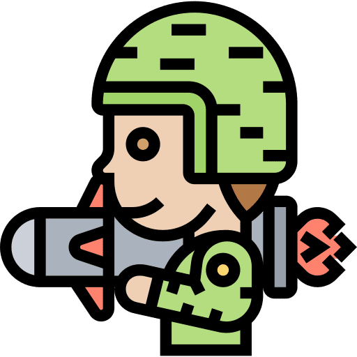 Nuclear people miscellaneous military icon Nuclear people miscellaneous military icon
