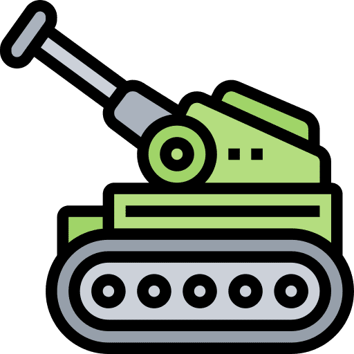 Tank army vehicle weapon icon Tank army vehicle weapon icon