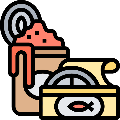 Food food and restaurant sardine fish icon Food food and restaurant sardine fish icon