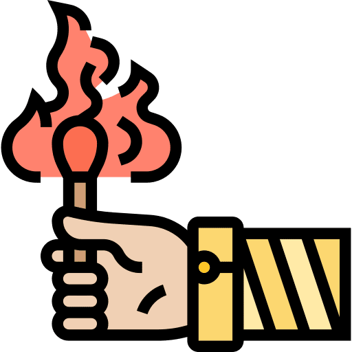Matches matches fire lighting icon Matches matches fire lighting icon