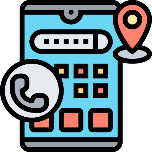 Call smartphone communications call icon Call smartphone communications call icon