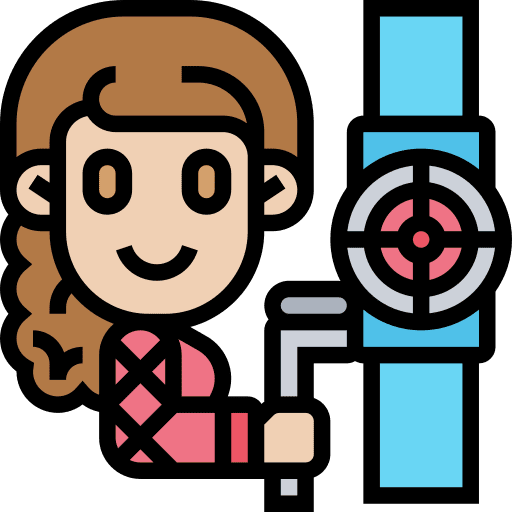 Plumber service water professions and jobs icon Plumber service water professions and jobs icon