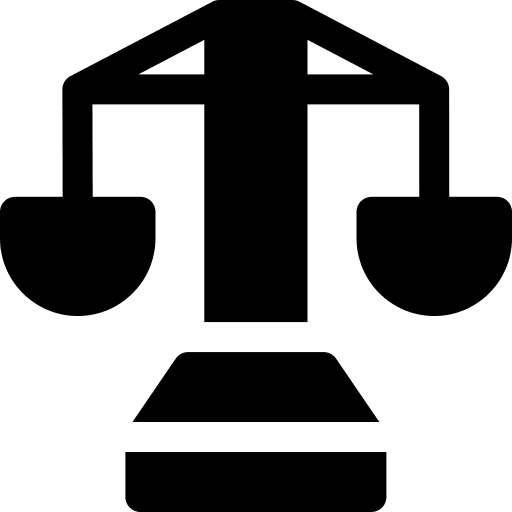 Justice miscellaneous justice scale icon
