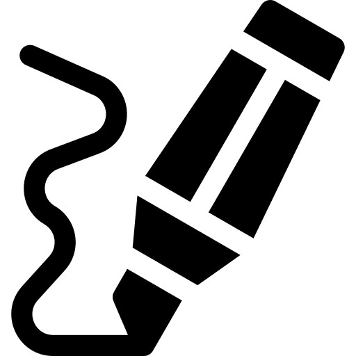 Marker edit highlighter drawing icon