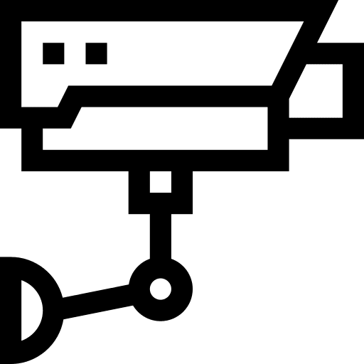 Cctv camera camera surveillance recording icon