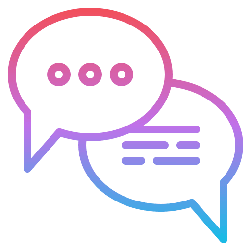 Communication pen communications talk icon