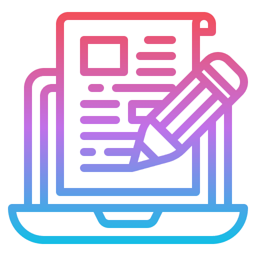 Content creator marketing copywriter content creator icon