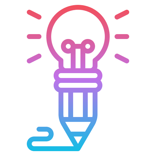 Idea copywriting innovation article icon Idea copywriting innovation article icon