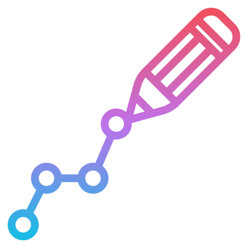 Planing communications copywriting objective icon Planing communications copywriting objective icon