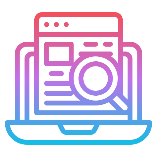 Search data article searching content writing icon Search data article searching content writing icon