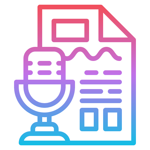 Transcript text communications article icon Transcript text communications article icon