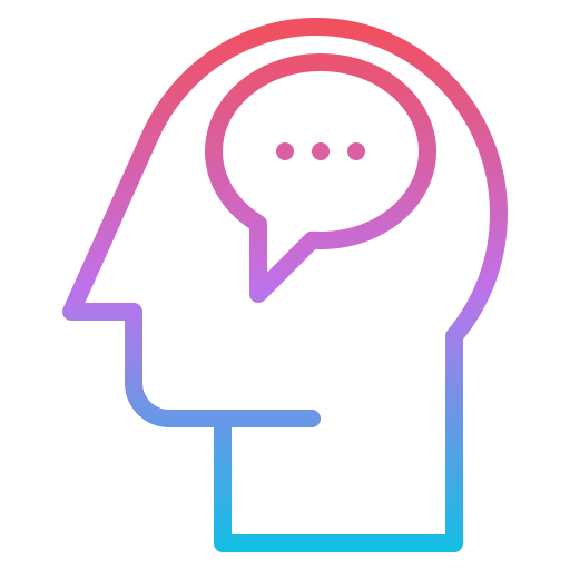 Thinking copywriting think idea icon Thinking copywriting think idea icon