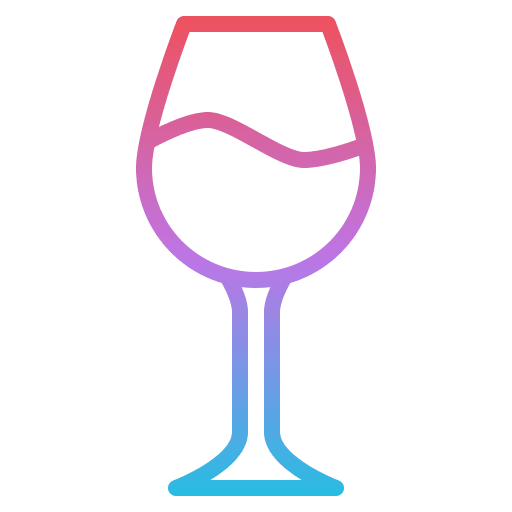 Wine glass alcoholic drink drink food and restaurant icon