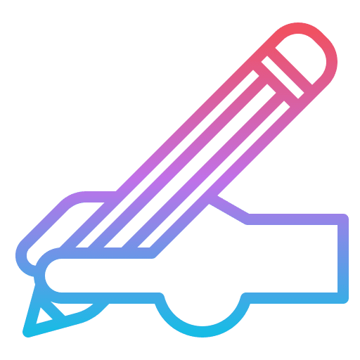 Writing hand copywriting communications icon Writing hand copywriting communications icon