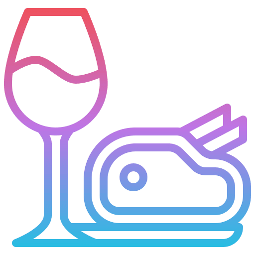 Dining lunch food wine glass icon Dining lunch food wine glass icon