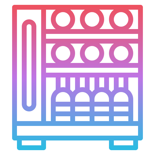 Wine cooler electronics wine bottle kitchen icon Wine cooler electronics wine bottle kitchen icon