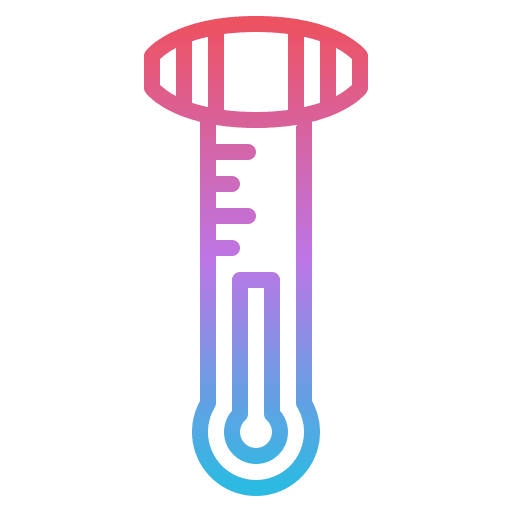Monitoring temperature monitoring process icon Monitoring temperature monitoring process icon