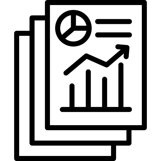 Report reports chart seo report icon