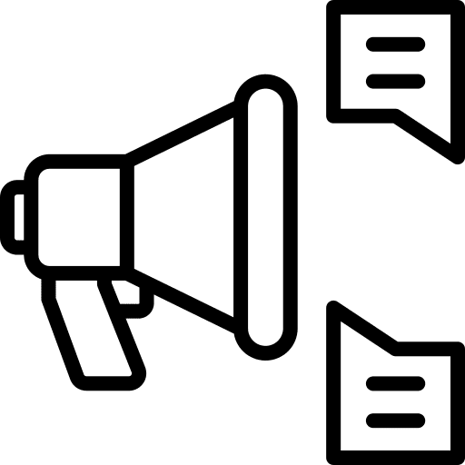 Advertising digital marketing ad publicity icon